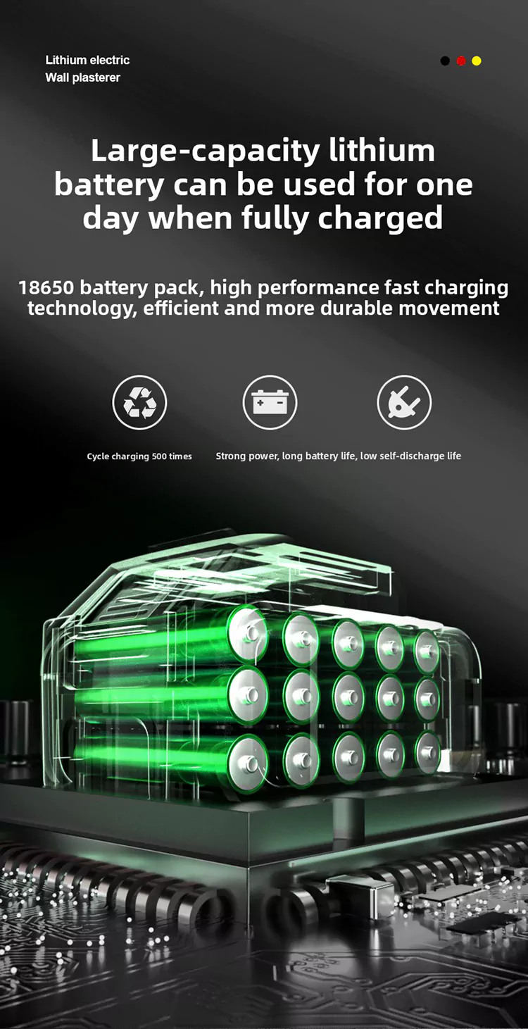 ‌lithium battery putty ash mixer